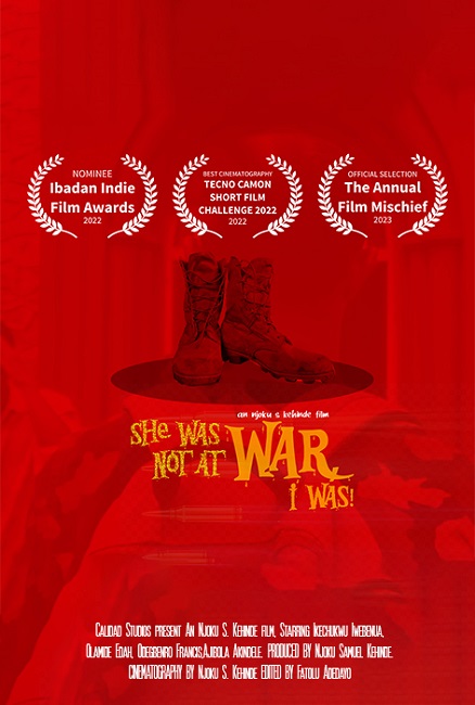 SHE WAS NOT AT WAR, I WAS